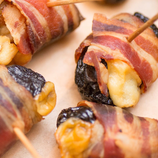 Involtini di fico e bacon