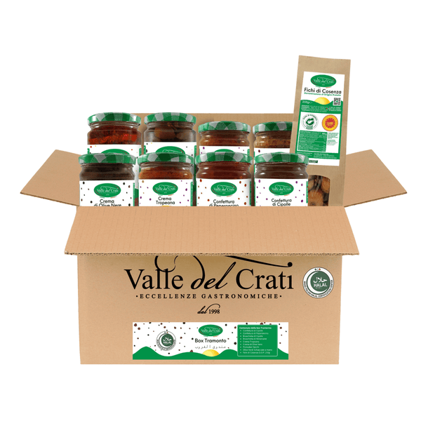 Box cena halal Tramonto - Valle del Crati