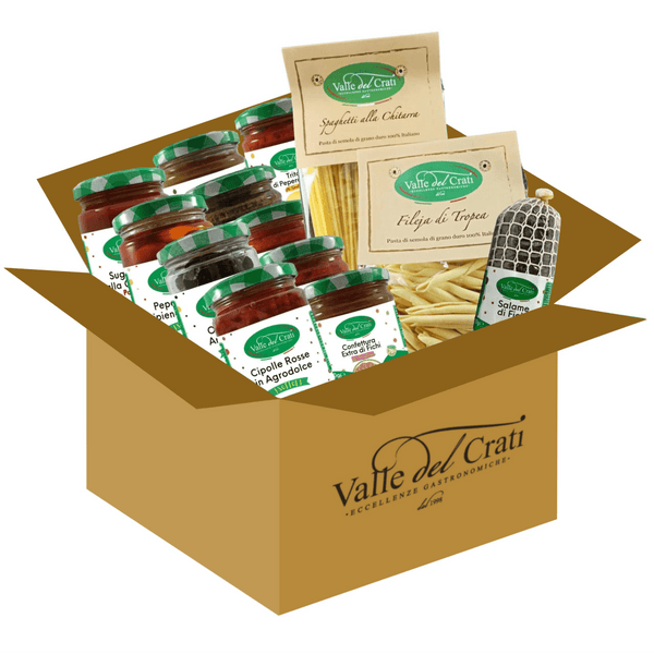 Box con pasta, creme, dolci e sottoli - 13 Prodotti (Terra Mia) - Valle del Crati