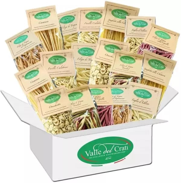 Box Pasta Artigianale con 18 confezioni - Valle del Crati