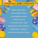 Cesto pasquale con 8 Prodotti - Valle del Crati