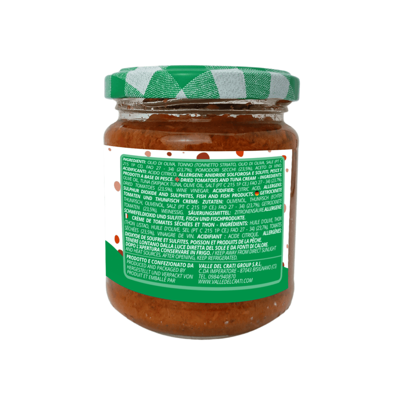 Crema di Tonno e Pomodori Secchi - Valle del Crati