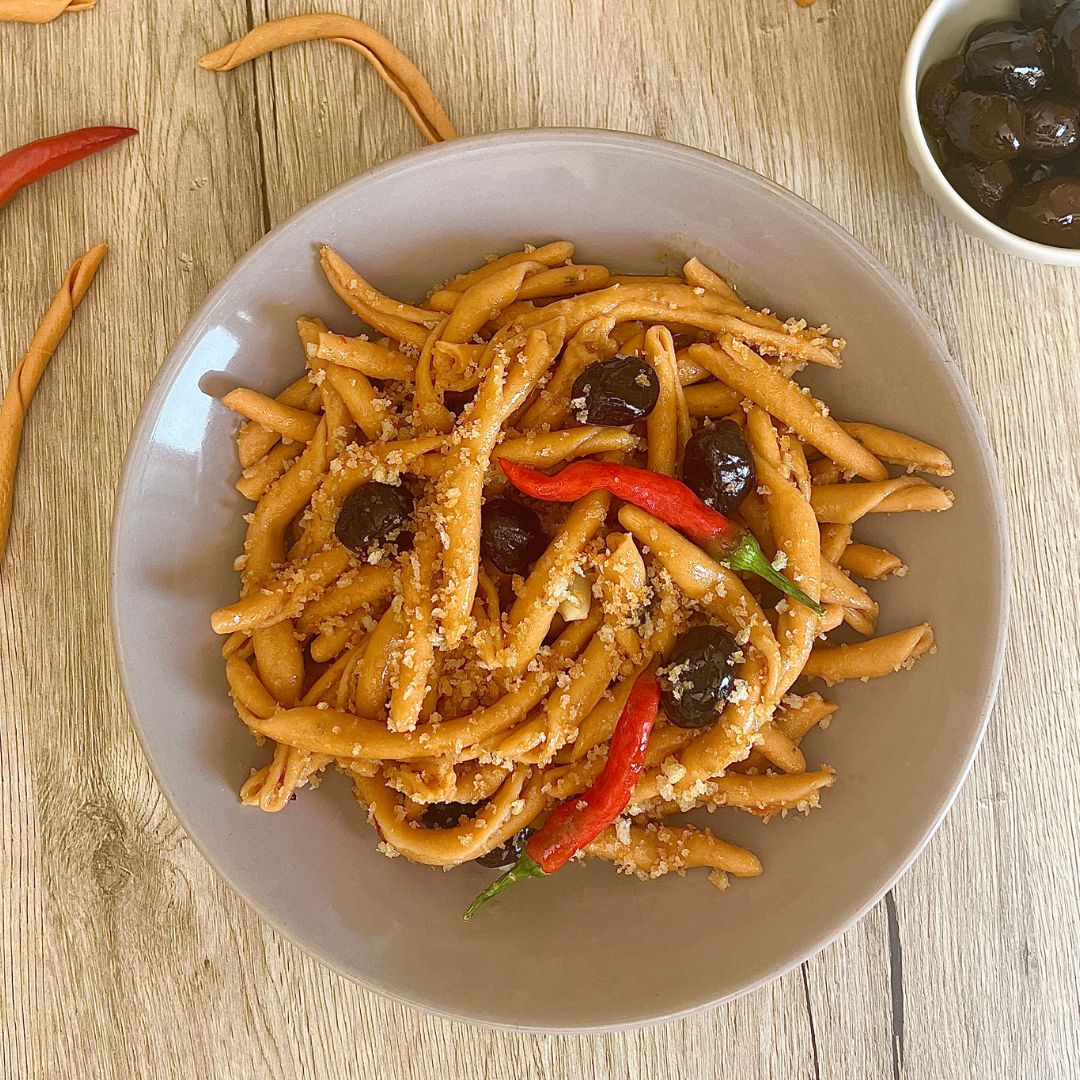 Fileja from Tropea with chilli pepper