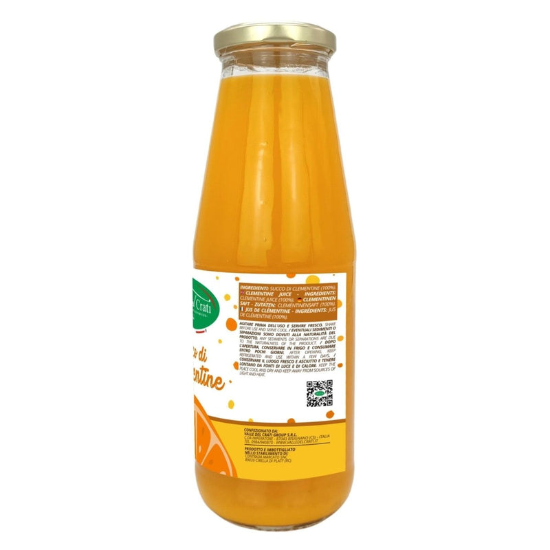 Succo di Clementine 720ml - 6 Bottiglie - Valle del Crati