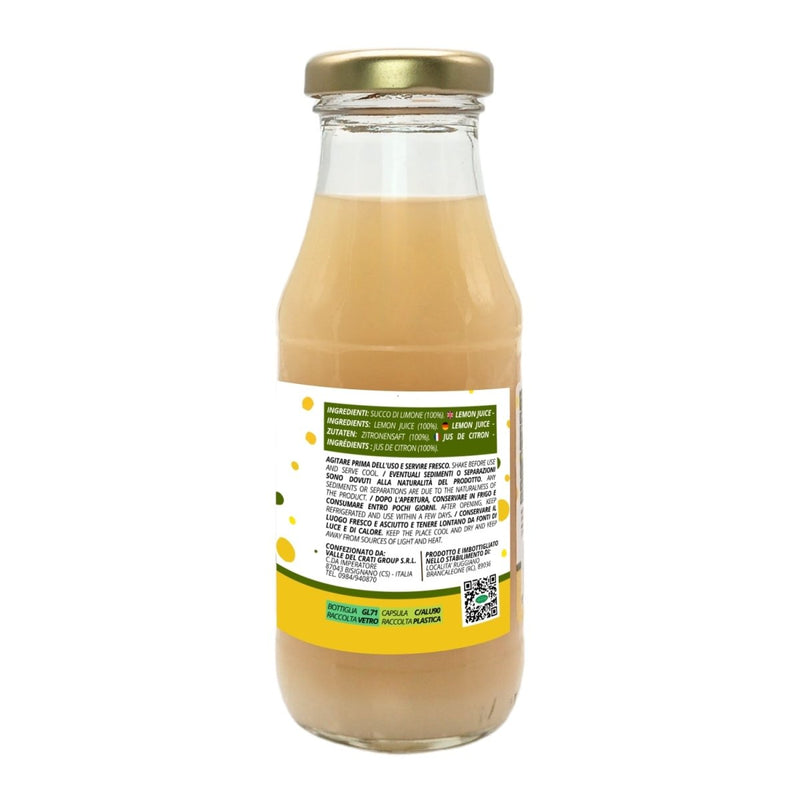 Succo di Limone 200ml - Valle del Crati