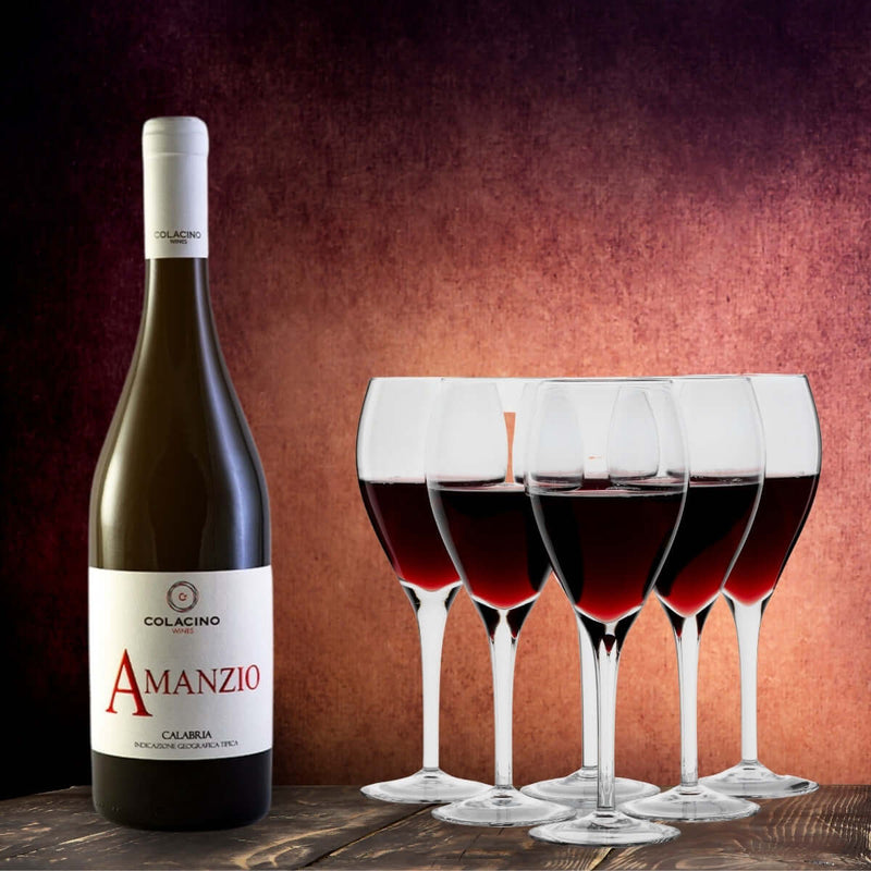 Vino Rosso Amanzio Calabria I.G.T. - Valle del Crati