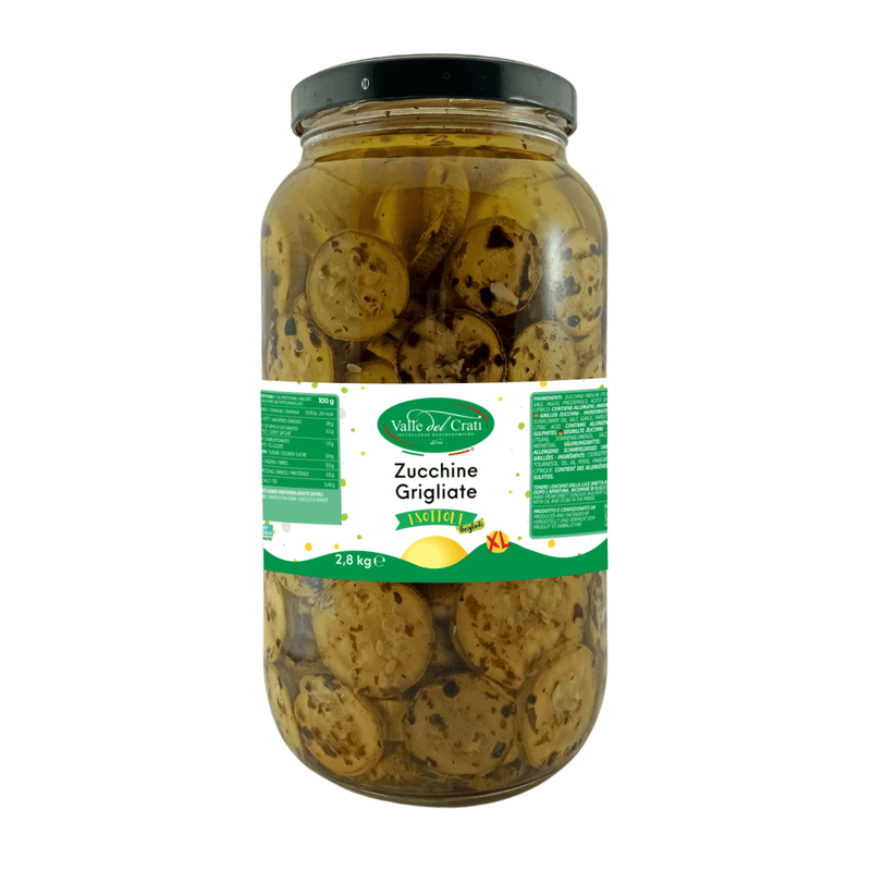 Zucchine Grigliate XL | 2.8 Kg - Valle del Crati