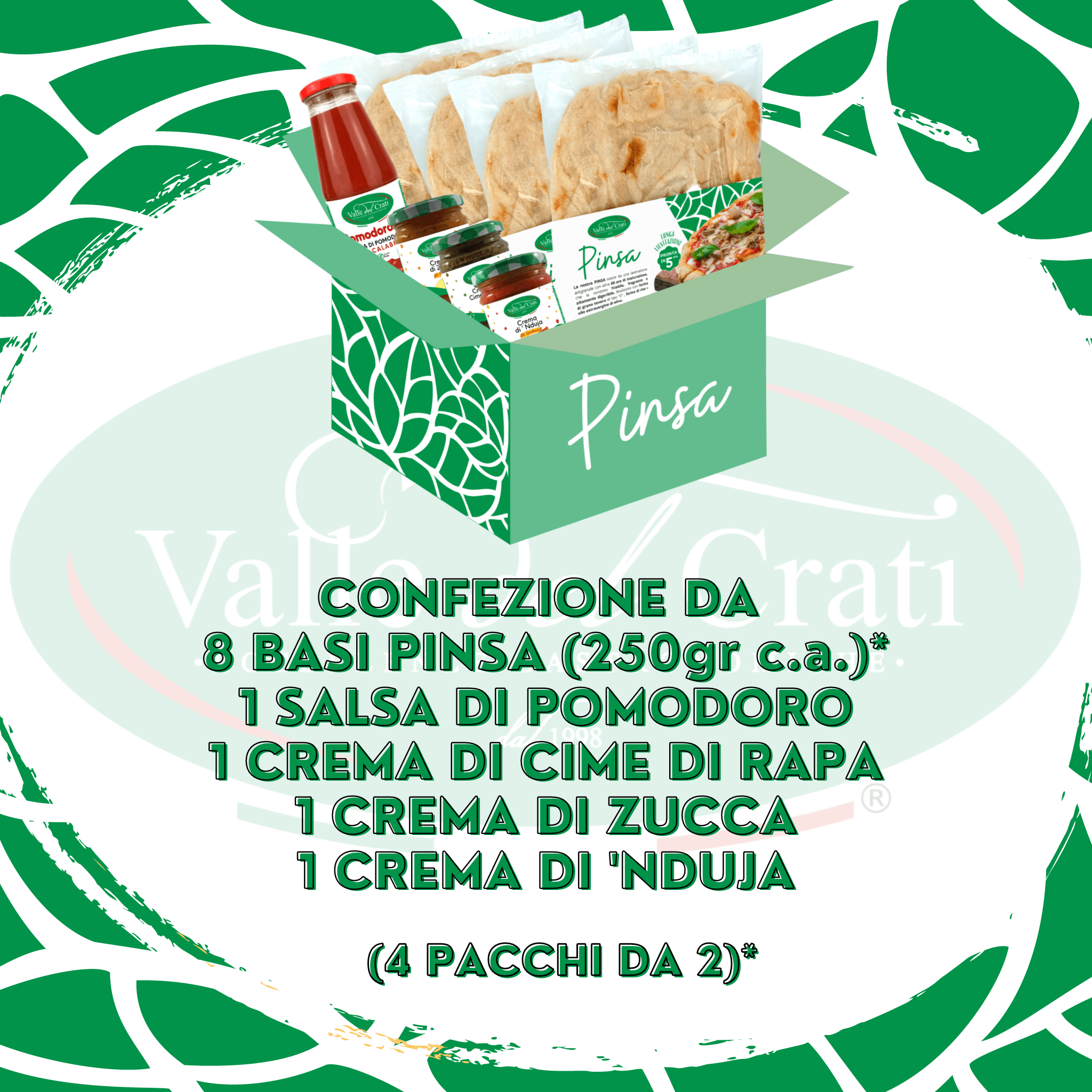 Boîte de Pinsa Gourmet